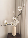 Artificial white magnolia branches with blooms and buds by FAUX Dubai