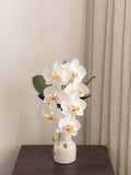 Single stem artificial white orchid by FAUX Dubai
